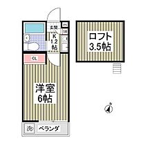 ジュネパレス松戸第68 203 ｜ 千葉県松戸市大金平3丁目152番1（賃貸アパート1K・2階・15.40㎡） その2