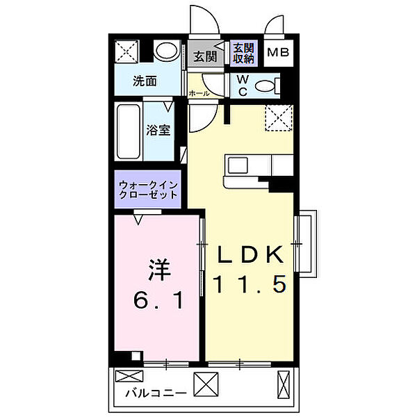 仮称；東初石4丁目アパート 201｜千葉県流山市東初石4丁目(賃貸アパート1LDK・2階・42.51㎡)の写真 その2