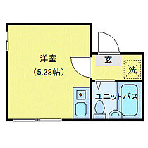 エスポワール亀有 101 ｜ 東京都足立区中川2丁目14-18（賃貸アパート1R・1階・12.20㎡） その2