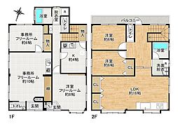 長浜市南高田町「自宅兼店舗・事務所」 5LDKの間取り