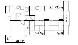 間取図画像 3LDK