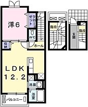 兵庫県姫路市南条（賃貸アパート1LDK・3階・52.99㎡） その2