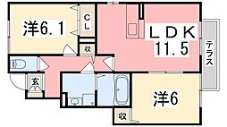 セジュールアカネ　A棟