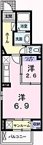 兵庫県姫路市広畑区東新町２丁目（賃貸アパート1R・1階・35.18㎡） その2