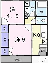 兵庫県姫路市夢前町寺（賃貸アパート2K・1階・34.78㎡） その2