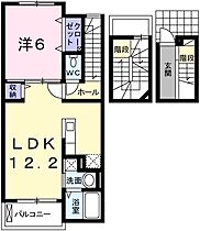 兵庫県姫路市土山６丁目（賃貸アパート1LDK・3階・53.33㎡） その2