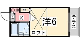 兵庫県姫路市八代東光寺町（賃貸アパート1K・1階・15.06㎡） その2