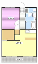 SPOON3 1LDKの間取図画像