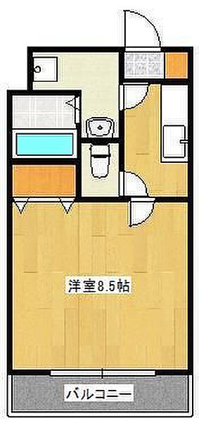 D-FELLOW 103｜静岡県掛川市杉谷南２丁目(賃貸マンション1K・1階・26.64㎡)の写真 その2