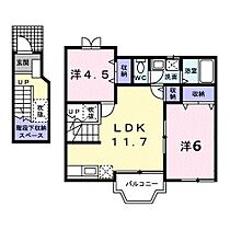 エトワールIII 202 ｜ 静岡県掛川市沢田（賃貸アパート2LDK・2階・58.53㎡） その2