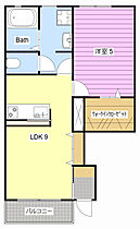 LOTUS長谷 103 ｜ 静岡県掛川市長谷３丁目（賃貸アパート1LDK・1階・34.08㎡） その2