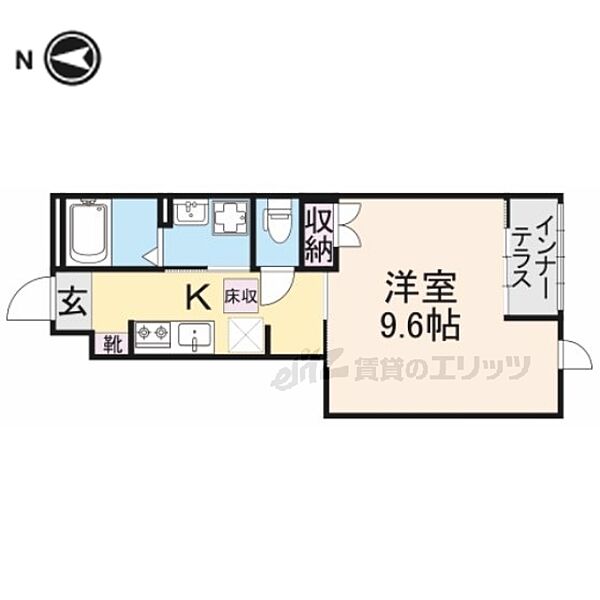 ルピナス 102｜奈良県天理市杉本町(賃貸アパート1K・1階・33.56㎡)の写真 その2