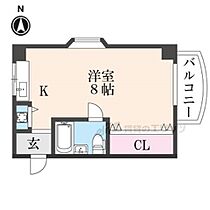 マイホーム新 202 ｜ 奈良県奈良市雑司町（賃貸マンション1R・2階・24.00㎡） その2