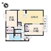 ルミエール南生駒II 102 ｜ 奈良県生駒市小瀬町（賃貸アパート2LDK・1階・62.10㎡） その2