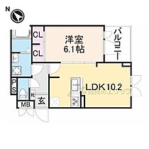 大阪府交野市星田北７丁目（賃貸アパート1LDK・3階・40.14㎡） その2