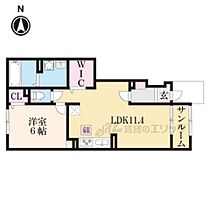 奈良県奈良市東九条町（賃貸アパート1LDK・1階・43.61㎡） その2