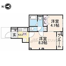 アルドーレ 102 ｜ 奈良県奈良市西九条町２丁目（賃貸アパート1LDK・1階・37.98㎡） その2