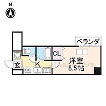 奈良県奈良市大宮町４丁目（賃貸マンション1K・4階・25.65㎡） その2