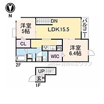 レジデンス斑鳩 402 ｜ 奈良県生駒郡斑鳩町服部２丁目（賃貸マンション2LDK・4階・60.18㎡） その2