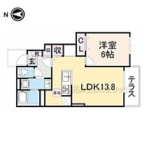 奈良県大和郡山市筒井町（賃貸アパート1LDK・1階・45.89㎡） その2