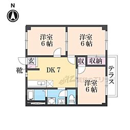 🉐敷金礼金0円！🉐近鉄橿原線 九条駅 徒歩36分