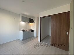 京阪本線 萱島駅 徒歩9分の賃貸アパート 1階1LDKのリビング/ダイニング