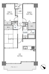 グラン・コート守口 3LDKの間取図画像