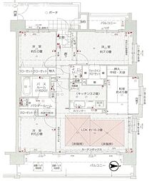 間取図画像 4LDK