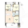 S-RESIDENCE愛宕SOUTH9階20.4万円
