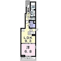 サニーリバーB 101 ｜ 千葉県流山市大字東深井（賃貸アパート1LDK・1階・40.03㎡） その2