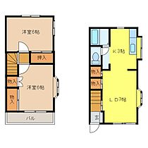 モンシェリー恩田B棟 102 ｜ 千葉県我孫子市中峠台22-5（賃貸アパート2LDK・1階・50.50㎡） その2