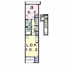 グレースヒルズ 207 ｜ 千葉県流山市長崎２丁目（賃貸アパート1LDK・2階・43.79㎡） その2