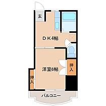 レジェンドパレス 205 ｜ 茨城県筑西市成田（賃貸マンション1DK・2階・25.65㎡） その2