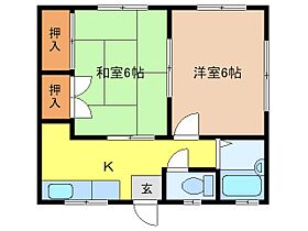 シティハイム青山 202 ｜ 千葉県我孫子市青山台４丁目（賃貸アパート2K・2階・30.30㎡） その2