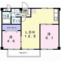 西グリーンハイツ 203 ｜ 茨城県取手市戸頭６丁目（賃貸アパート2LDK・2階・48.41㎡） その2