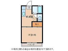 ハイツ松江 202 ｜ 茨城県牛久市南１丁目（賃貸アパート1K・2階・22.86㎡） その2