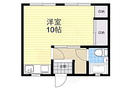 ハイツゆめが丘 ワンルームの間取図画像