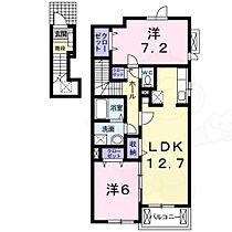 メープルコート2  ｜ 奈良県橿原市雲梯町（賃貸アパート2LDK・2階・63.86㎡） その2