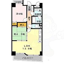 ル・ソア・イースト 301 ｜ 奈良県橿原市久米町（賃貸マンション2LDK・3階・54.01㎡） その2