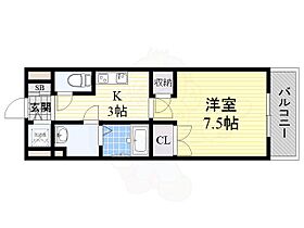 奈良県橿原市小綱町（賃貸マンション1K・2階・24.30㎡） その2