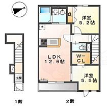 Forest Presia  ｜ 奈良県磯城郡田原本町大字阪手（賃貸アパート2LDK・2階・57.59㎡） その2