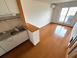 イーハトーヴ　勝根B棟 2階2LDKのリビング/ダイニング