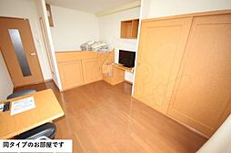 レオパレスエトワール 101 1階1Kのリビング/ダイニング