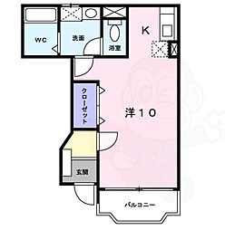 間取図画像 ワンルーム