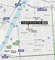 スカイ　ラ　トゥール蔵前 501 ｜ 東京都墨田区本所2丁目2-13(地番)（賃貸マンション1LDK・5階・40.20㎡） その3