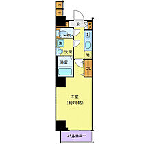 ディアレイシャス押上桜橋II 601 ｜ 東京都墨田区向島5丁目38-6（賃貸マンション1K・6階・25.59㎡） その2