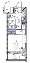 パセオ・ラルゴ 312 ｜ 東京都墨田区亀沢4丁目14-16（賃貸マンション1K・3階・21.30㎡） その2