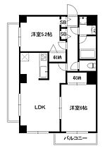 アウル大川端 601 ｜ 東京都墨田区墨田2丁目9-19（賃貸マンション2LDK・6階・59.98㎡） その2