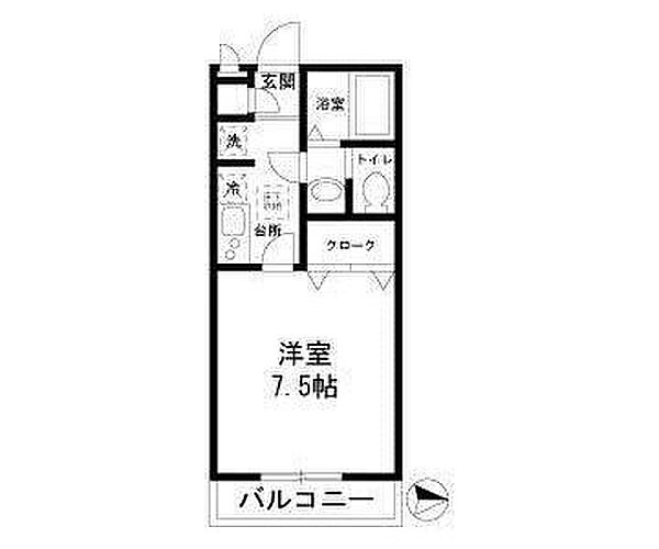 マ・メゾン曳舟 104｜東京都墨田区八広3丁目(賃貸アパート1K・1階・25.21㎡)の写真 その2