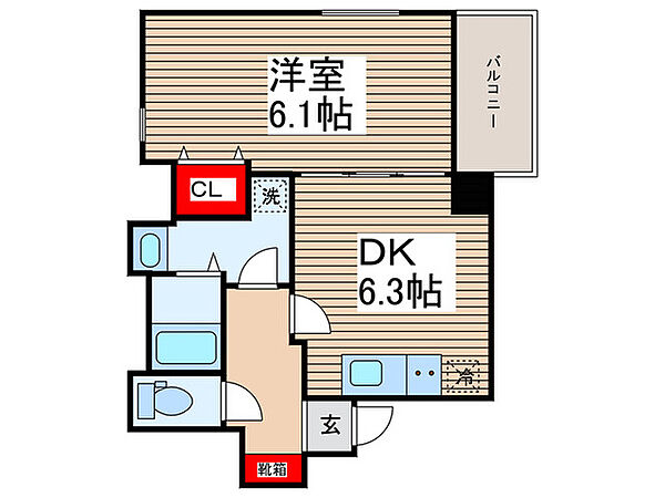 レピュア両国レジデンス 201｜東京都墨田区石原4丁目(賃貸マンション1DK・2階・31.16㎡)の写真 その2